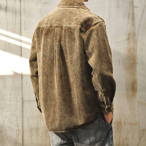 Corduroy Work Shirt Jacket P1832